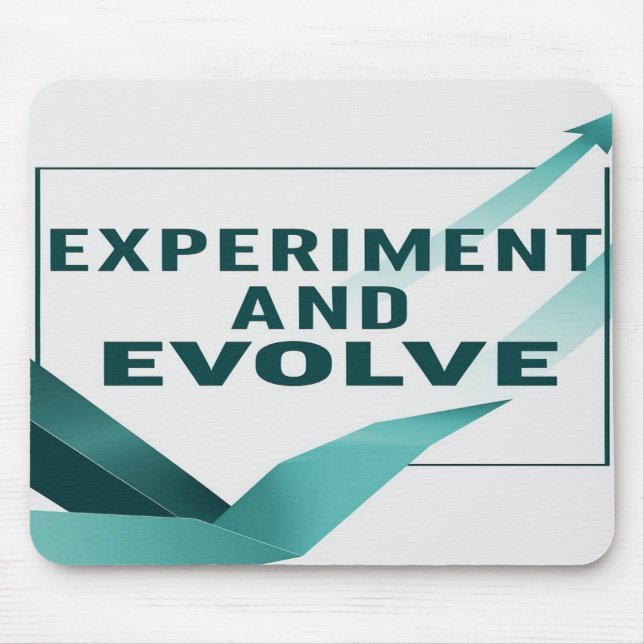 Experiment and Evolve option 2 Mouse Pad (Front)