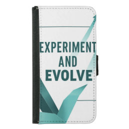 Experiment And Evolve Samsung Galaxy S5 Wallet Case