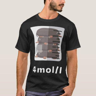Experiment Lab Science Student Chemistry Teacher M T-Shirt