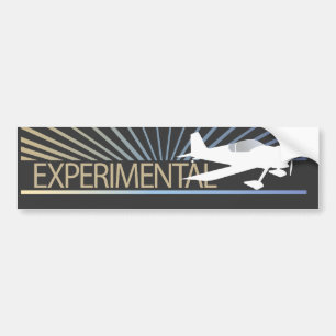 Experimental Aircraft Bumper Sticker