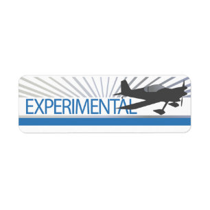 Experimental Aircraft Label