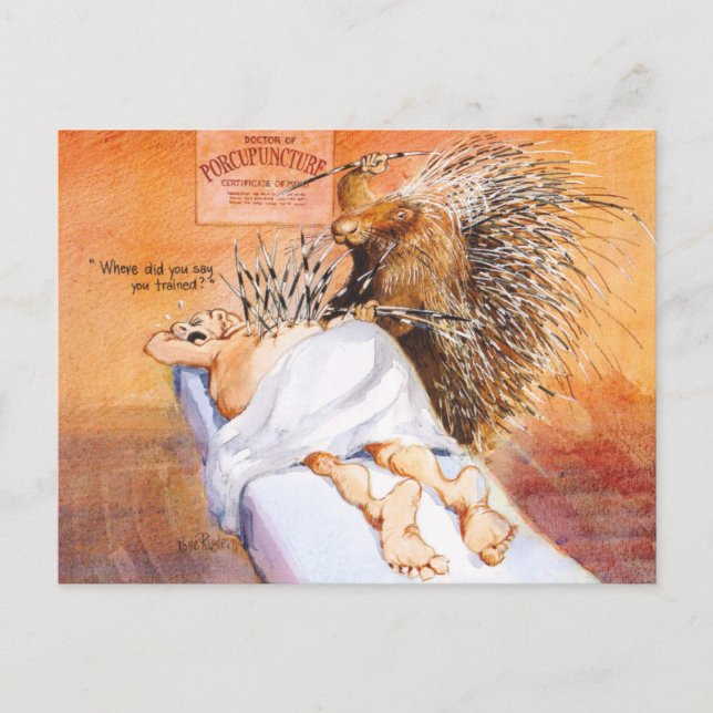 Experimental medicine postcard (Front)