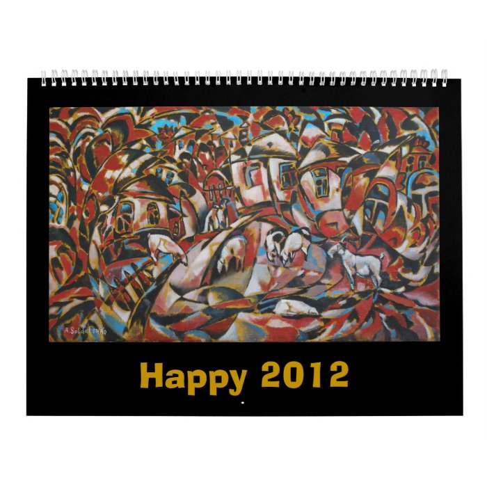 Experimental Painting Calendar