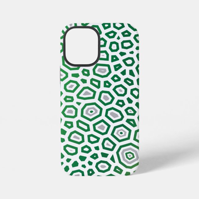 Experimental pattern 2 iphone case (Back)