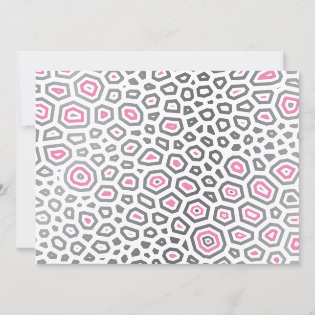 Experimental pattern 4 holiday card (Front)