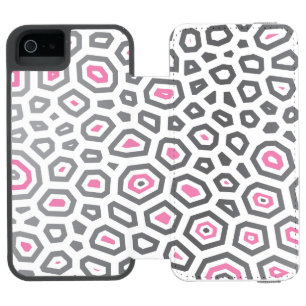 Experimental pattern 4 iPhone SE/5/5s wallet case
