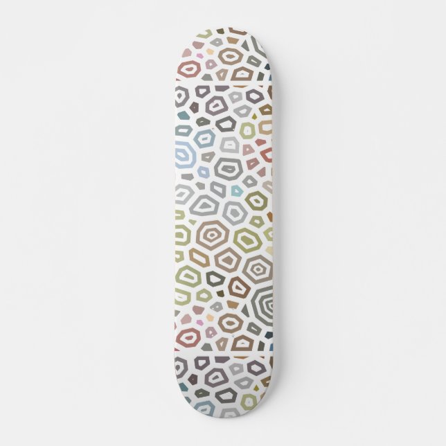 experimental pattern skateboard (Front)