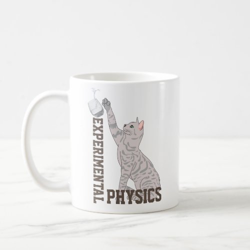 Experimental Physics Cat Coffee Mug