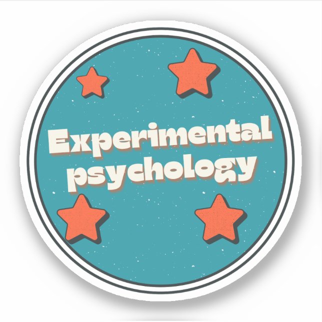 Experimental Psychology Sticker (Front)