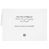 Expert Advice and Rolling Eyes Cards (Back Horizontal)