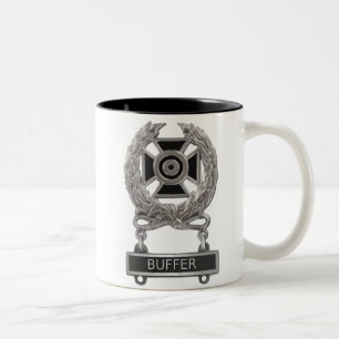 Expert Buffer Badge Two-Tone Coffee Mug