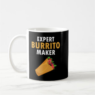 Expert Burrito Maker Street Food Taco Day Gag Gift Coffee Mug