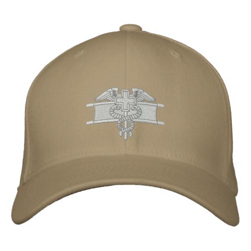 Expert Field Medical Badge Embroidered Baseball Hat