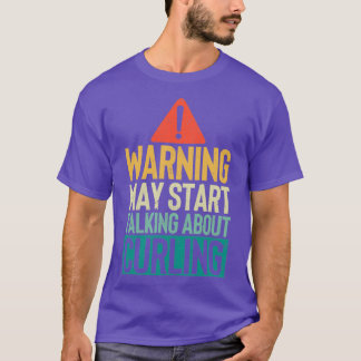 Expert funny curlers warning can begin T-Shirt