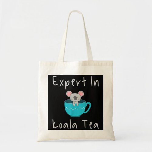 Expert in Koala Tea Pun Quality Control Manager Sp Tote Bag