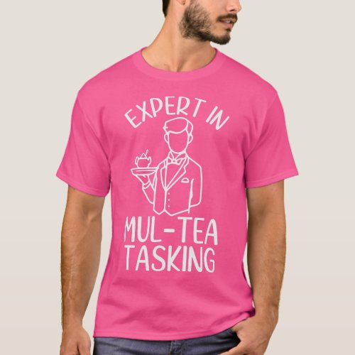 Expert in MulTea Tasking Outline T_Shirt