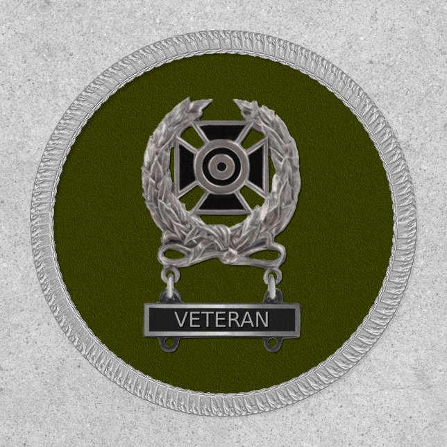 Expert Veteran Badge (Front)