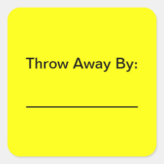 Expiration Date Stickers