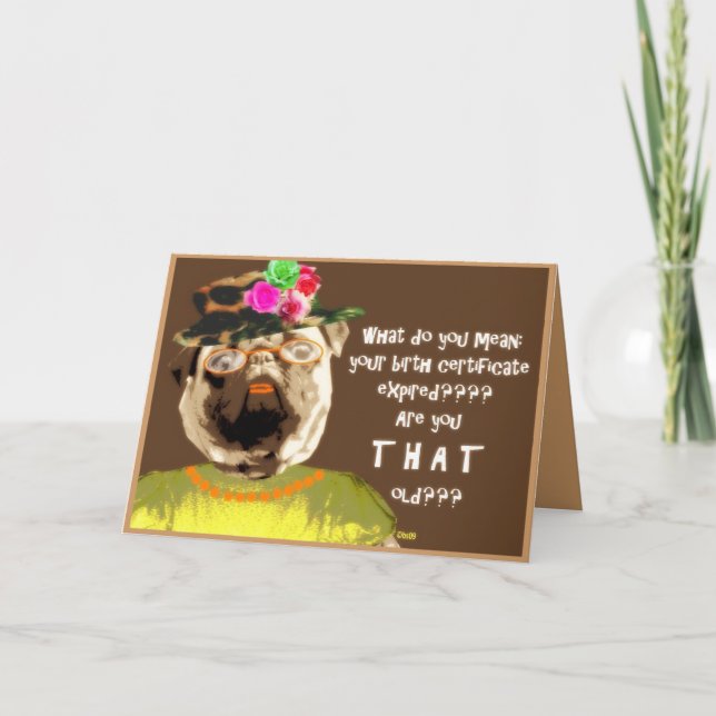 expired birth certificate and put card (Front)