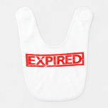 Expired Stamp Baby Bib