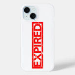 Expired Stamp iPhone 15 Case