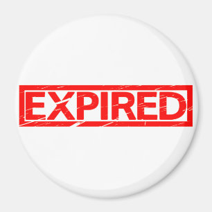 Expired Stamp Magnet
