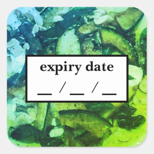 expiry date use by food stickers