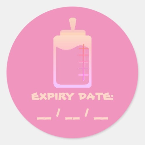 expiry date use by sticker