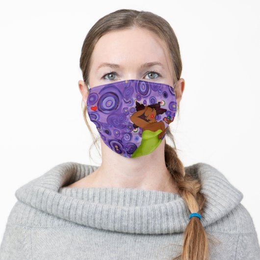 EXPLAIN- karinsArt karin turner Adult Cloth Face Mask (Worn)