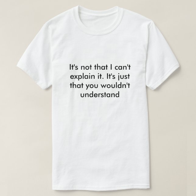 Explain Shirt (Design Front)