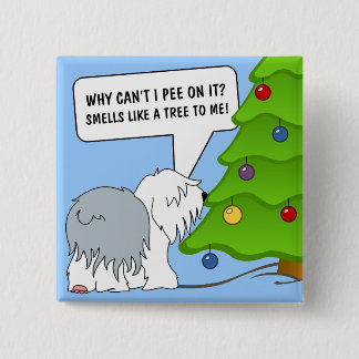 Explain the meaning of Christmas to your dog now! Button