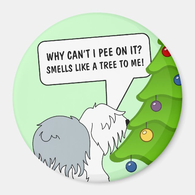 Explain the meaning of Christmas to your dog now! Magnet (Front)