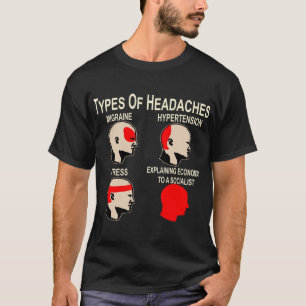 Explaining Economics To A Socialist Headache # T-Shirt