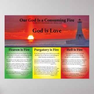 Explaining Purgatory, Heaven, and Hell Poster