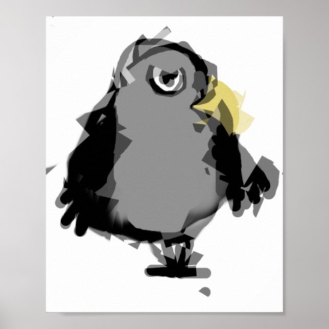 Exploding Crow Poster (Front)