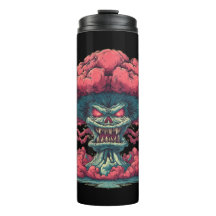 Exploding Demon Street Art Tumbler