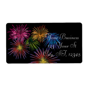 Exploding Fireworks Thunder_Cove Label