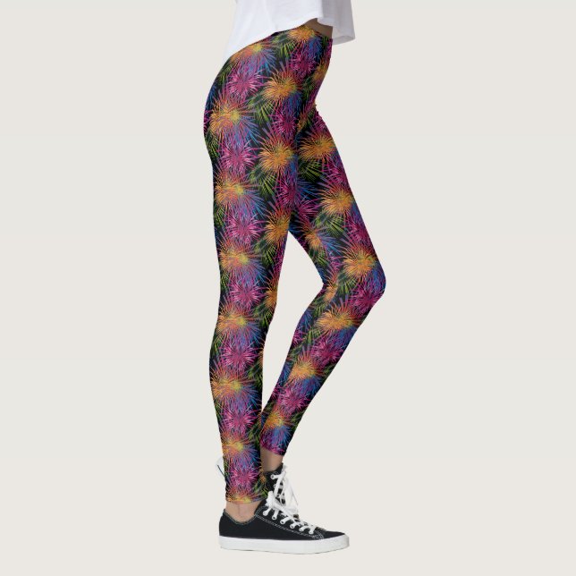 Exploding Fireworks Thunder_Cove Leggings (Right)