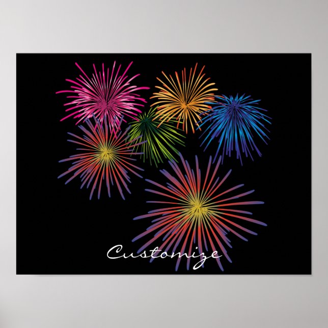 Exploding Fireworks Thunder_Cove Poster (Front)