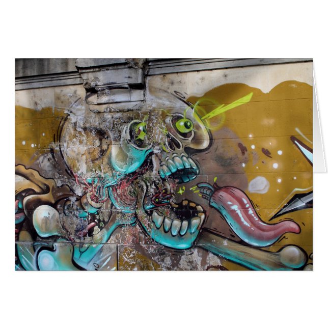 Exploding Skull Cards (Front Horizontal)