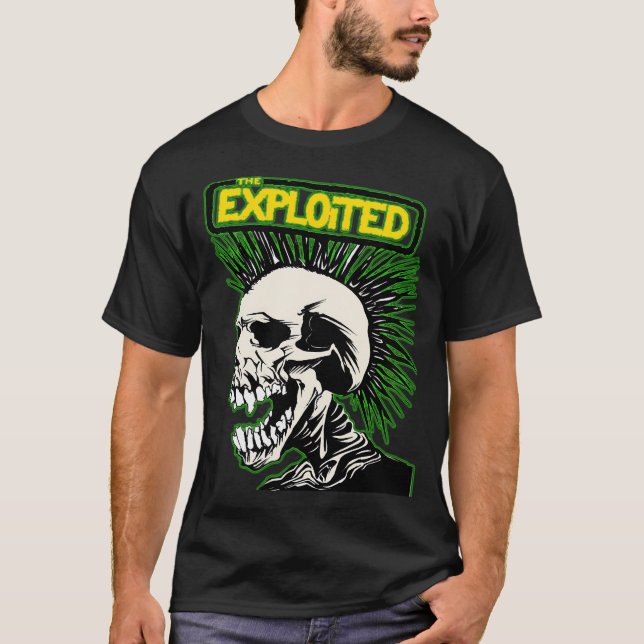 Exploited (For Dark Shirts) T-Shirt (Front)