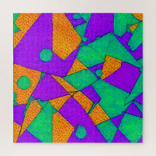 Exploited - Ken Gage Abstract Jigsaw Puzzle