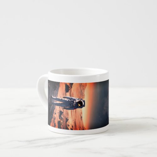 Exploration Brew Astronaut on Space Mug