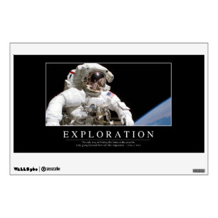 Exploration: Inspirational Quote 2 Wall Sticker