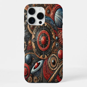 Exploration of Cosmic Patterns in Alien Realms iPhone 16 Pro Max Case