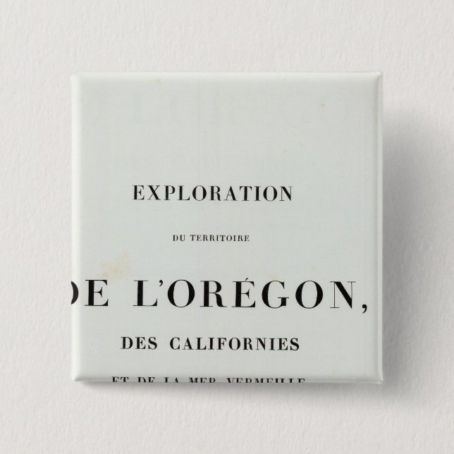 Exploration of Oregon 3 Button (Front)