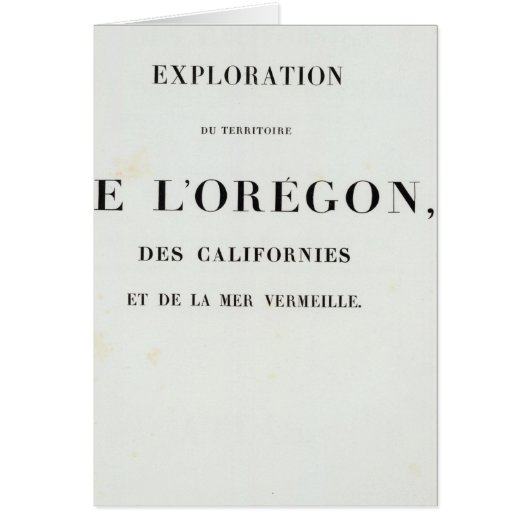 Exploration of Oregon 3 Cards (Front)