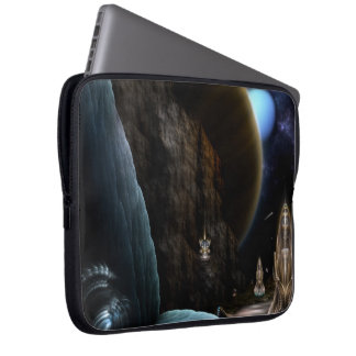 Exploration Of Space Fractal Art Laptop Sleeve