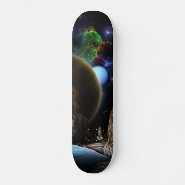 Exploration Of Space Skateboard Deck Plus Gear (Front)
