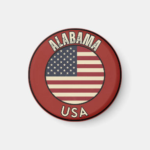Explore Alabama - State Adventure  Magnet